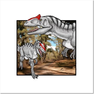 Allosaurus Posters and Art